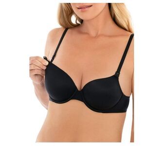 NWT Maternity Secret Treasures T-shirt  Nursing Bra,Style 91002 Size 36E…